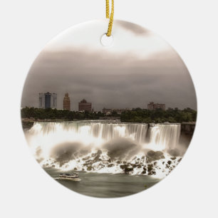 Ornamento De Cerâmica As quedas do americano e do véu
