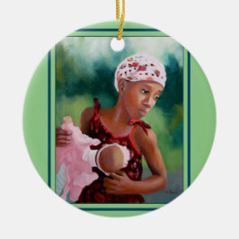 ORNAMENTO DE CERÂMICA AS SEMENTES DE MOSTARDA CRESCEM - O DESIGN DO