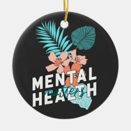 Ornamento De Cerâmica Assuntos de Saúde Mental