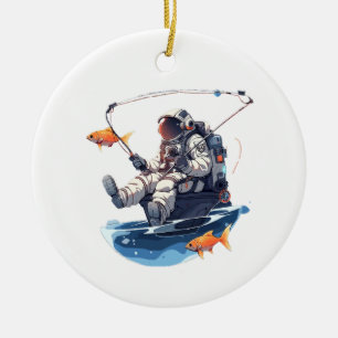 Ornamento De Cerâmica astronauta