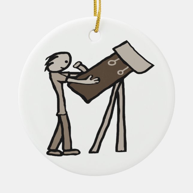 Ornamento De Cerâmica Astronomia (Frente)