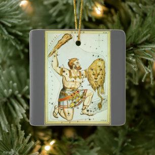 Ornamento De Cerâmica Astronomia celestial do vintage, constelação de