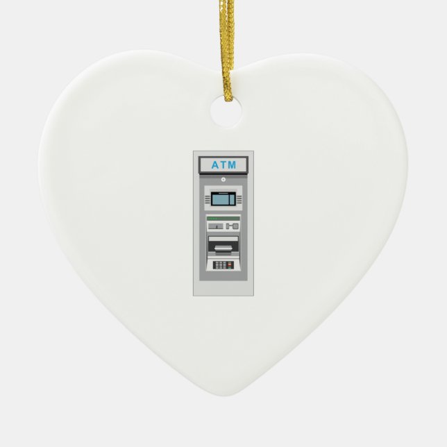 ORNAMENTO DE CERÂMICA ATM (Frente)
