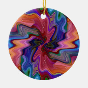 Ornamento De Cerâmica Atom Smashing