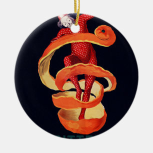 Ornamento De Cerâmica Atropelada Campari por Cappiello