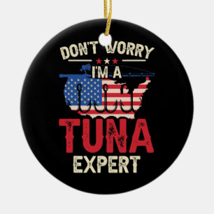 Ornamento De Cerâmica Atum que pesca atum rabilho Atum-maruca-salgada