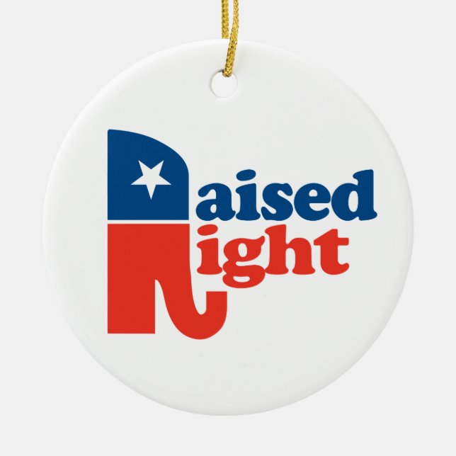 Ornamento De Cerâmica Aumentado certo (Frente)