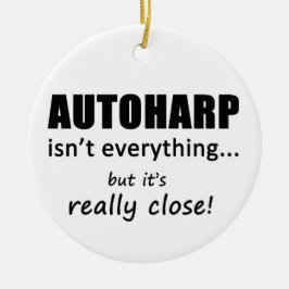 Ornamento De Cerâmica Autoharp não é tudo