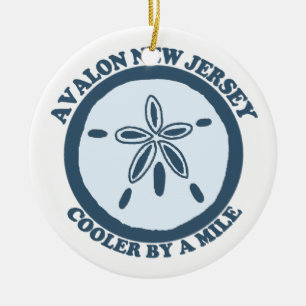 Ornamento De Cerâmica Avalon.