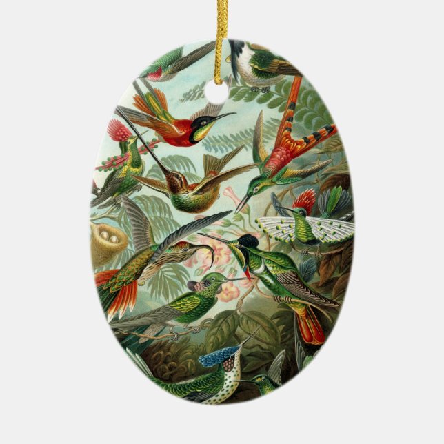 Ornamento De Cerâmica Aves (Frente)