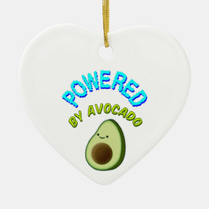 Ornamento De Cerâmica Avocado Por Avocado
