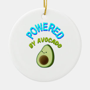 Ornamento De Cerâmica Avocado Por Avocado