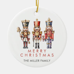 Ornamento De Cerâmica Azeviche de Nozes Moderno Minimalista Natal
