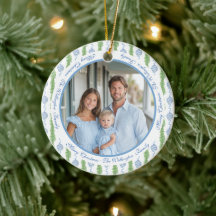 Azul e Branco Chinoiserie Grinalda Grandmillennial