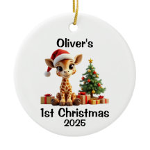 Baby Giraffe Christmas