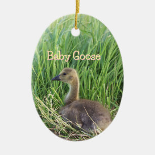 Ornamento De Cerâmica Baby Goose Ornament