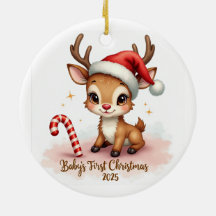 Baby’s First Christmas 2025 – Snowflake Ornament