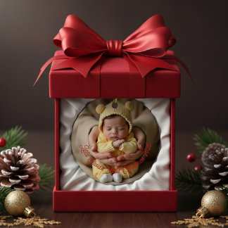 Ornamento De Cerâmica Baby’s First Christmas Ornament