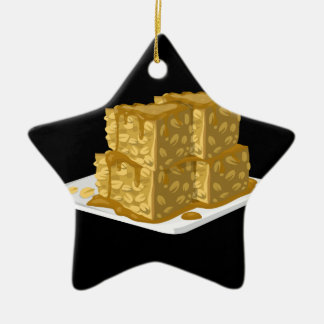 Ornamento De Cerâmica Bagaço de aveia de Comida