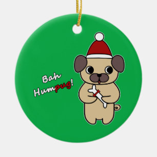 Ornamento De Cerâmica Bah Humpug! 1