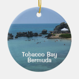 Ornamento De Cerâmica Baía de Cigarro, Bermudas