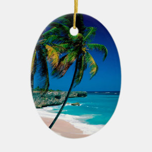 Ornamento De Cerâmica Baía inferior Barbados da praia