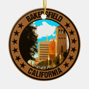 Ornamento De Cerâmica Bakersfield