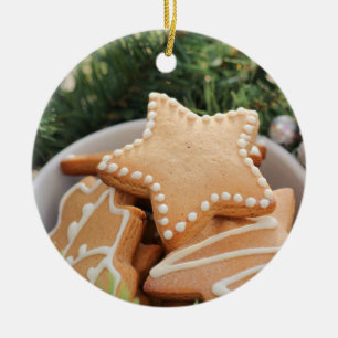 Ornamento De Cerâmica Baking de Natal