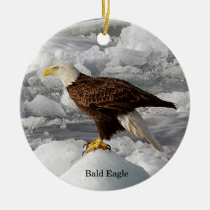 Ornamento De Cerâmica Bald Eagle ornament