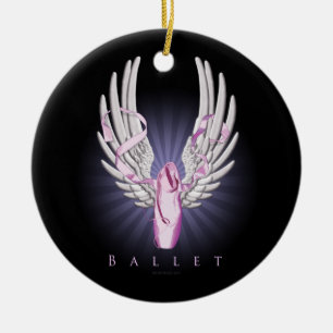 Ornamento De Cerâmica Balé de asa (dança)