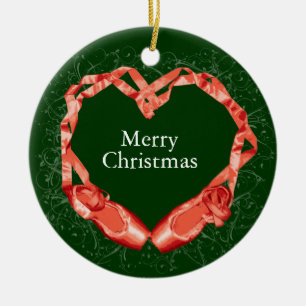 Ornamento De Cerâmica Balé do amor