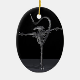 Ornamento De Cerâmica Ballerina Creature