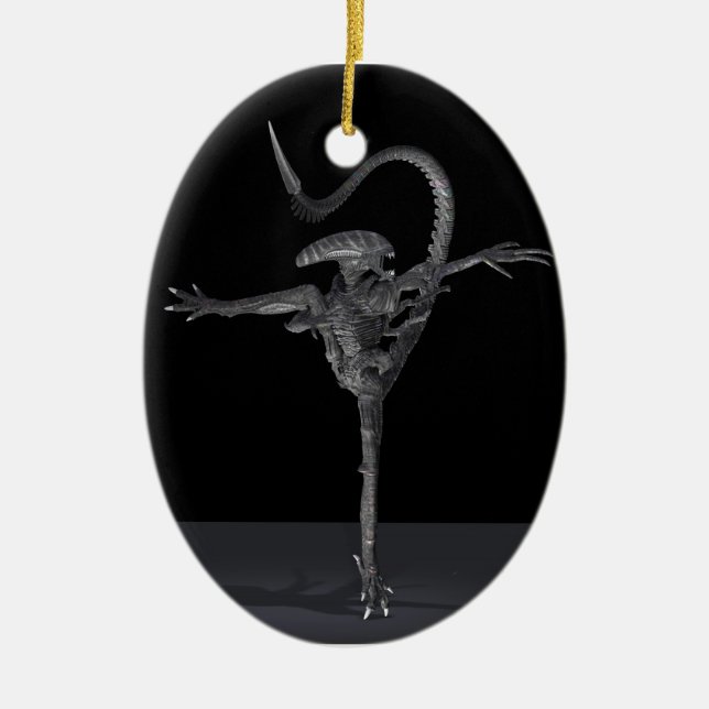 Ornamento De Cerâmica Ballerina Creature (Frente)