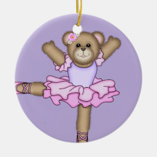 Ornamento De Cerâmica Ballerina Ornament