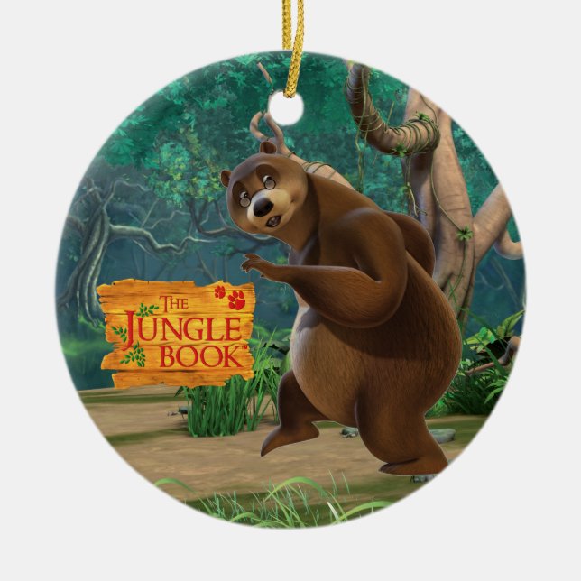 Ornamento De Cerâmica Baloo 3 (Frente)