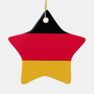 Ornamento De Cerâmica Bandeira alemã