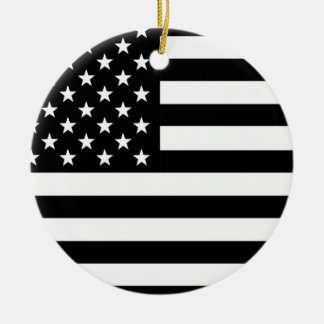 Ornamento De Cerâmica Bandeira americana