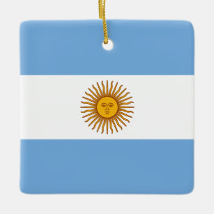 Decoração de Natal Argentino Bandeira Argentino De 