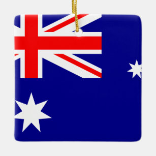 Ornamento De Cerâmica Bandeira Austrália (australiana)