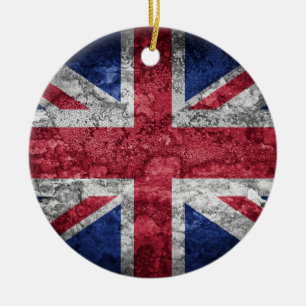 Ornamento De Cerâmica Bandeira britânica