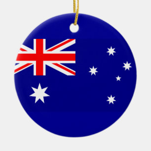 Ornamento De Cerâmica Bandeira da Austrália