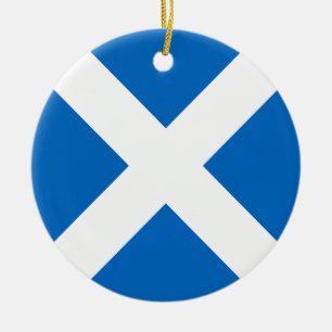 Ornamento De Cerâmica Bandeira da Escócia