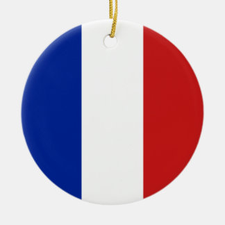 Ornamento De Cerâmica Bandeira da França