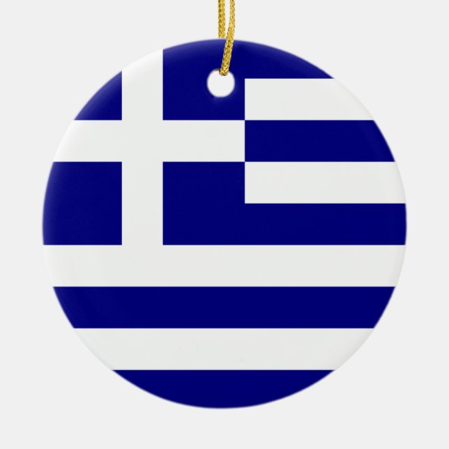 Ornamento De Cerâmica Bandeira da piscina (Frente)