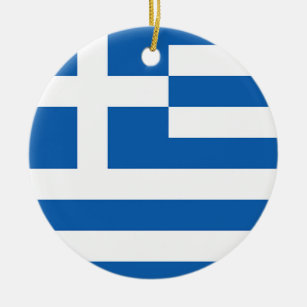 Ornamento De Cerâmica Bandeira da piscina, grega
