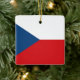 Ornamento De Cerâmica Bandeira da República Checa (Tree)