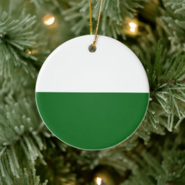 Ornamento De Cerâmica Bandeira da Saxónia (Estado alemão)