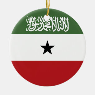 Ornamento De Cerâmica Bandeira da Somalilândia