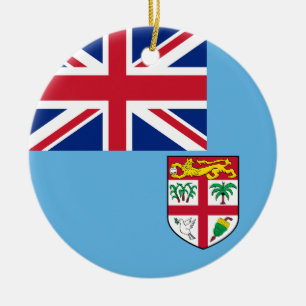 Ornamento De Cerâmica Bandeira das Fiji