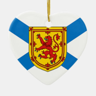 Ornamento De Cerâmica Bandeira de Nova Escócia